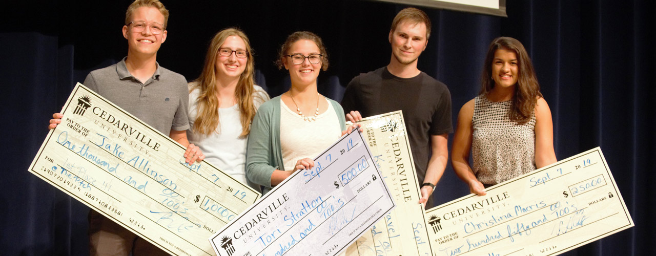 The First Pitch competition in September 2019