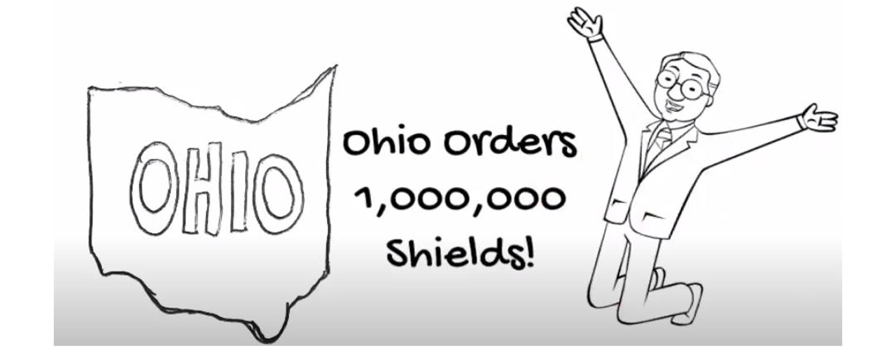 Ty Bryant and face shields video image