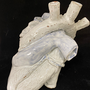Heart sculpture