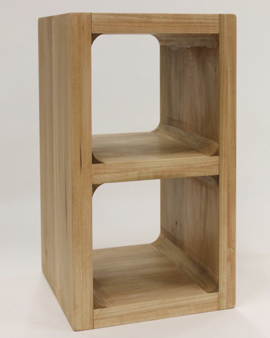 Mason’s wood sculpture of a cinder block, ‘Gift of Grace,’ was completed as part of her studio art portfolio.