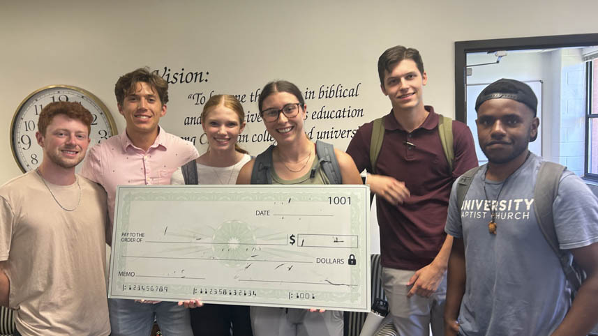 Members of Cedarville’s Entrepreneurship Org.