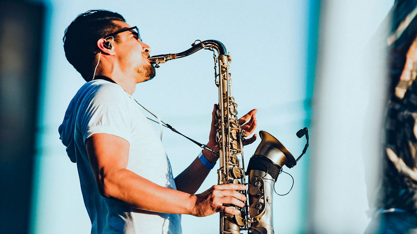 Echoes of Excellence  Sax Player 858