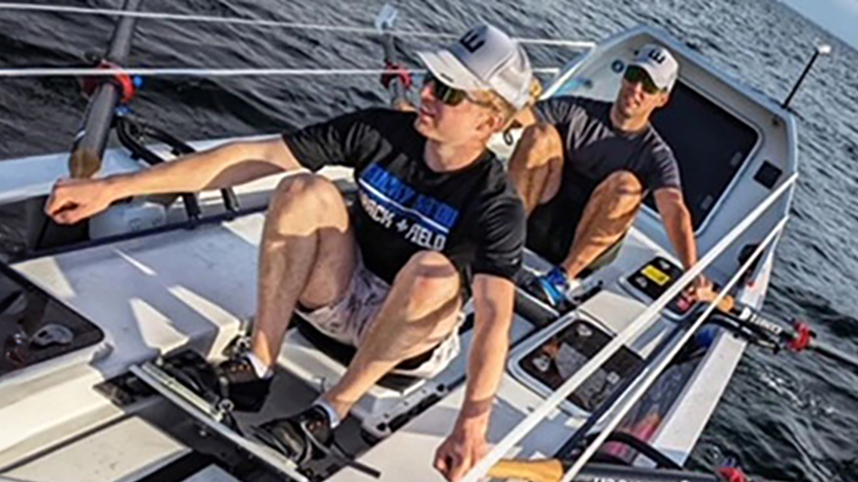 Hamiltons Rowing on Atlantic Ocean 858